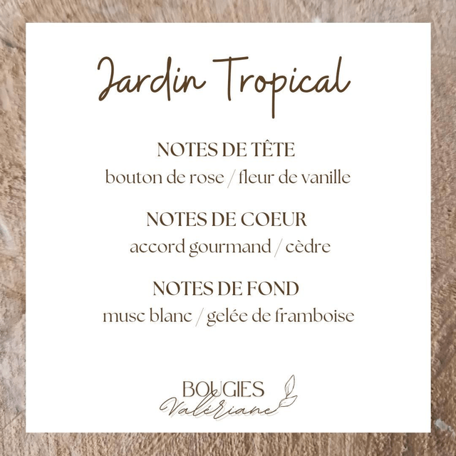 Fondant Jardin Tropicale 20gr