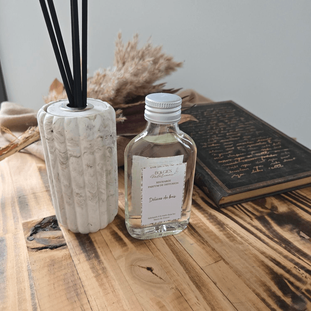 Recharge parfum de diffusion Délices des bois 100ml