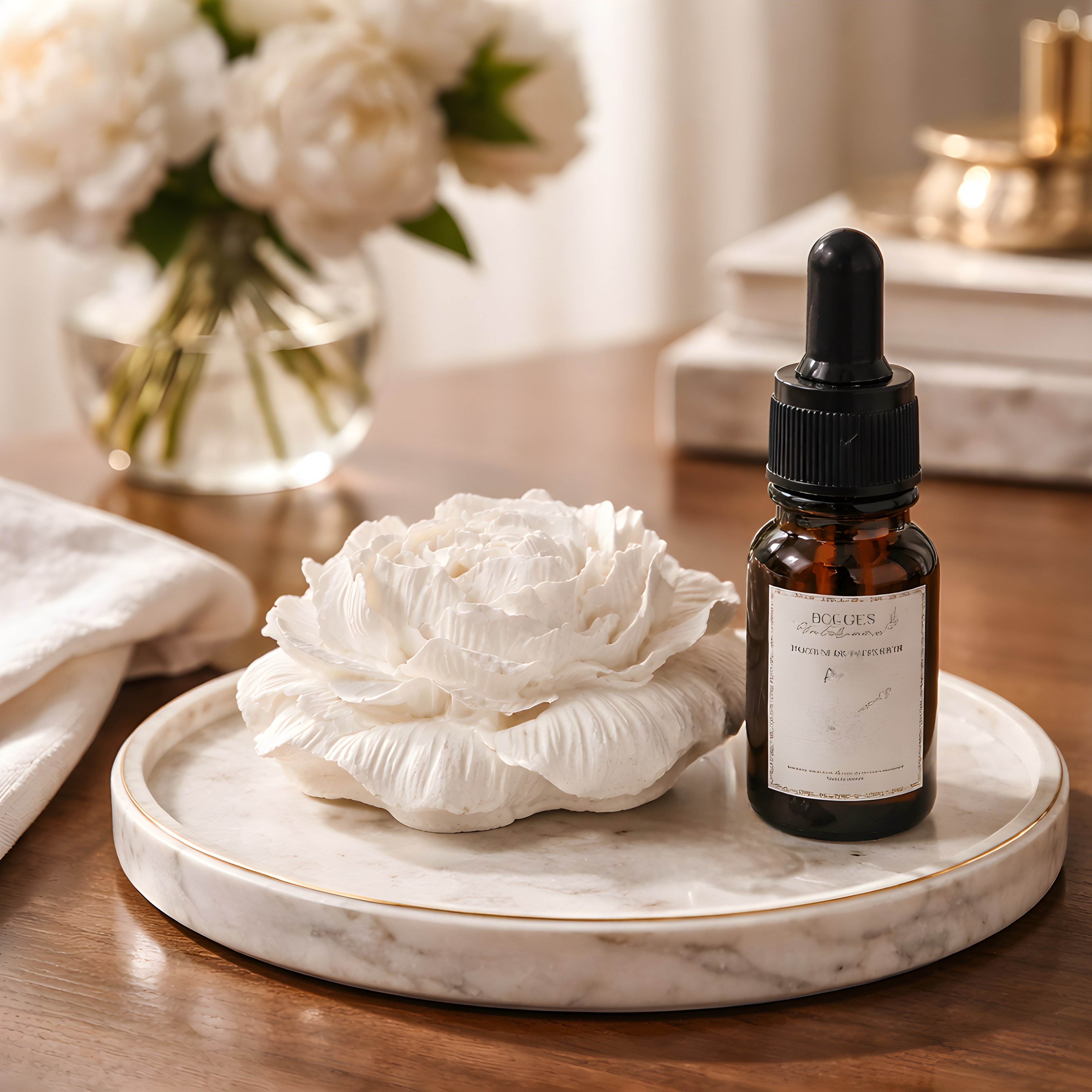 Pivoine à parfumer - beauté des îles