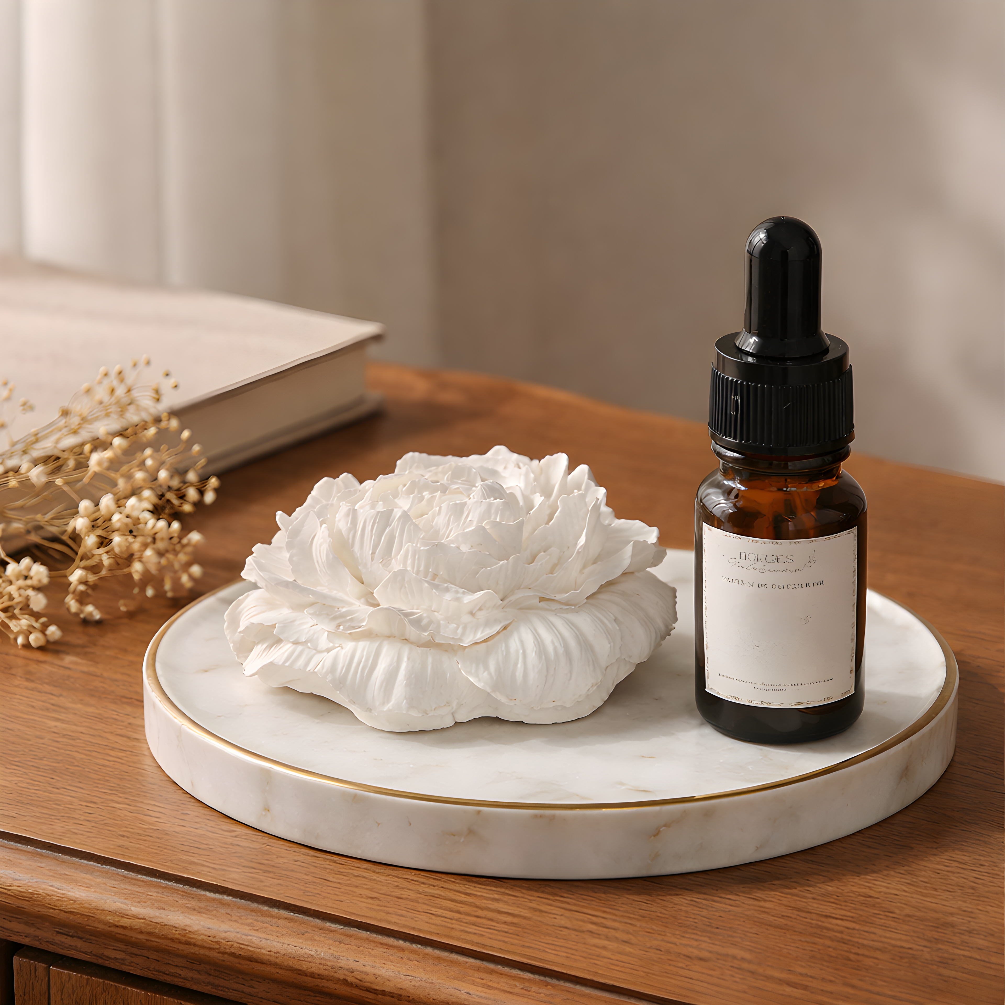 Pivoine à parfumer - Romance à Dubaï