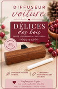Diffuseur voiture Délices des Bois en bois