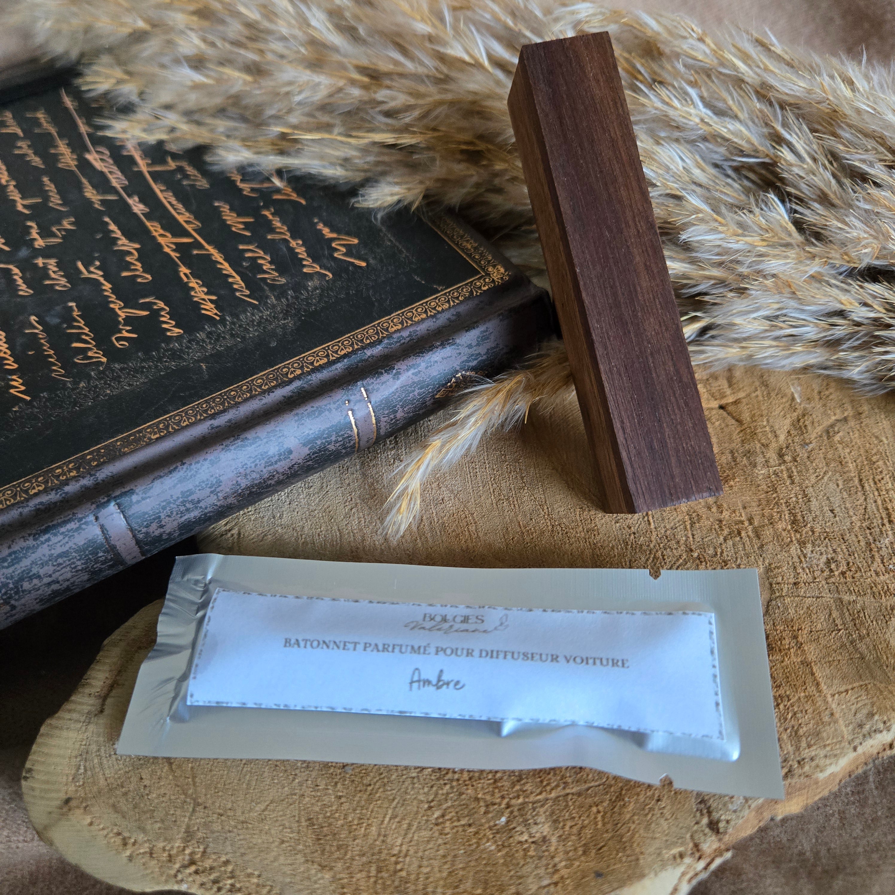 Batônnet parfumé pour diffuseur voiture - Ambre