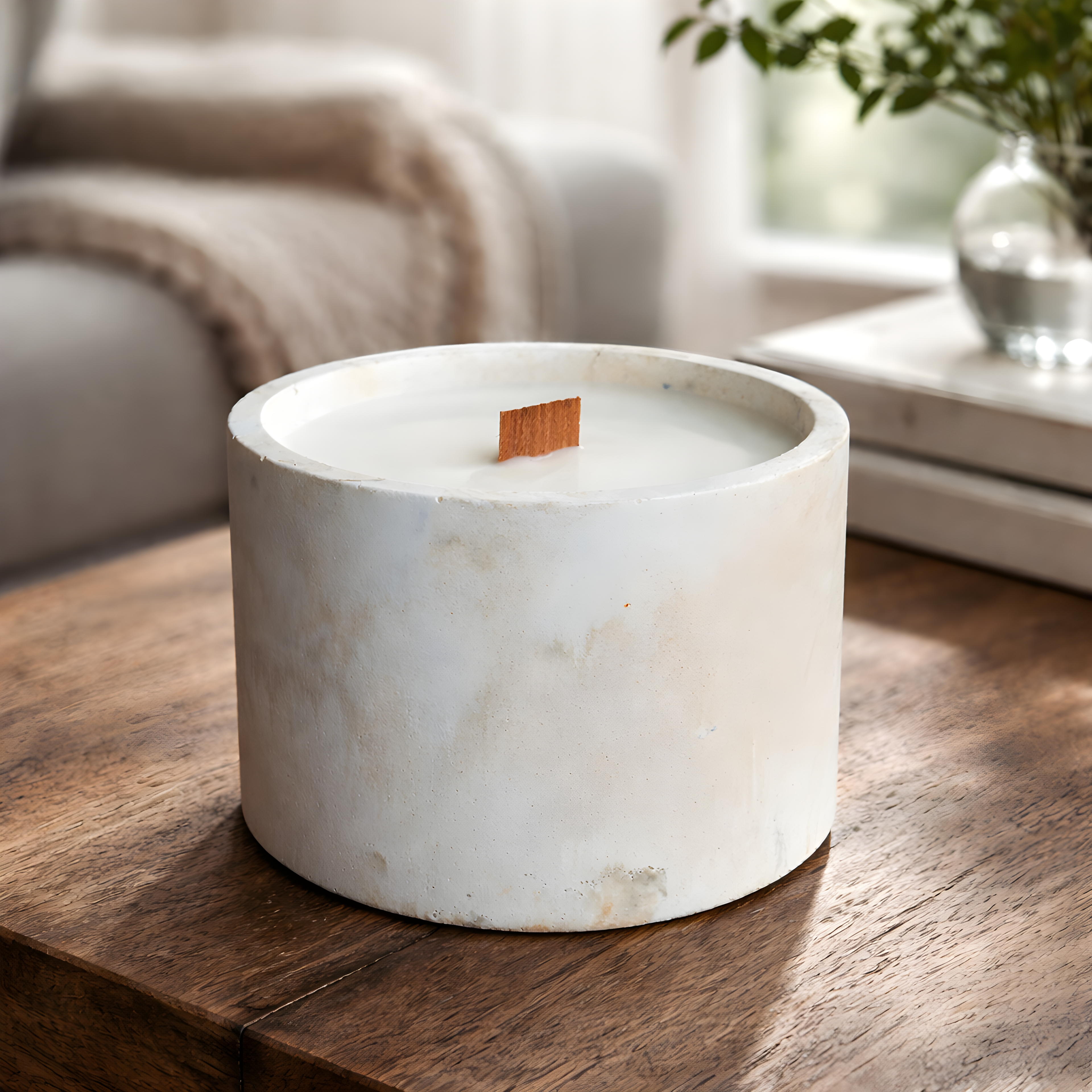 Bougie rechargeable 150gr - Caramel beurre salé