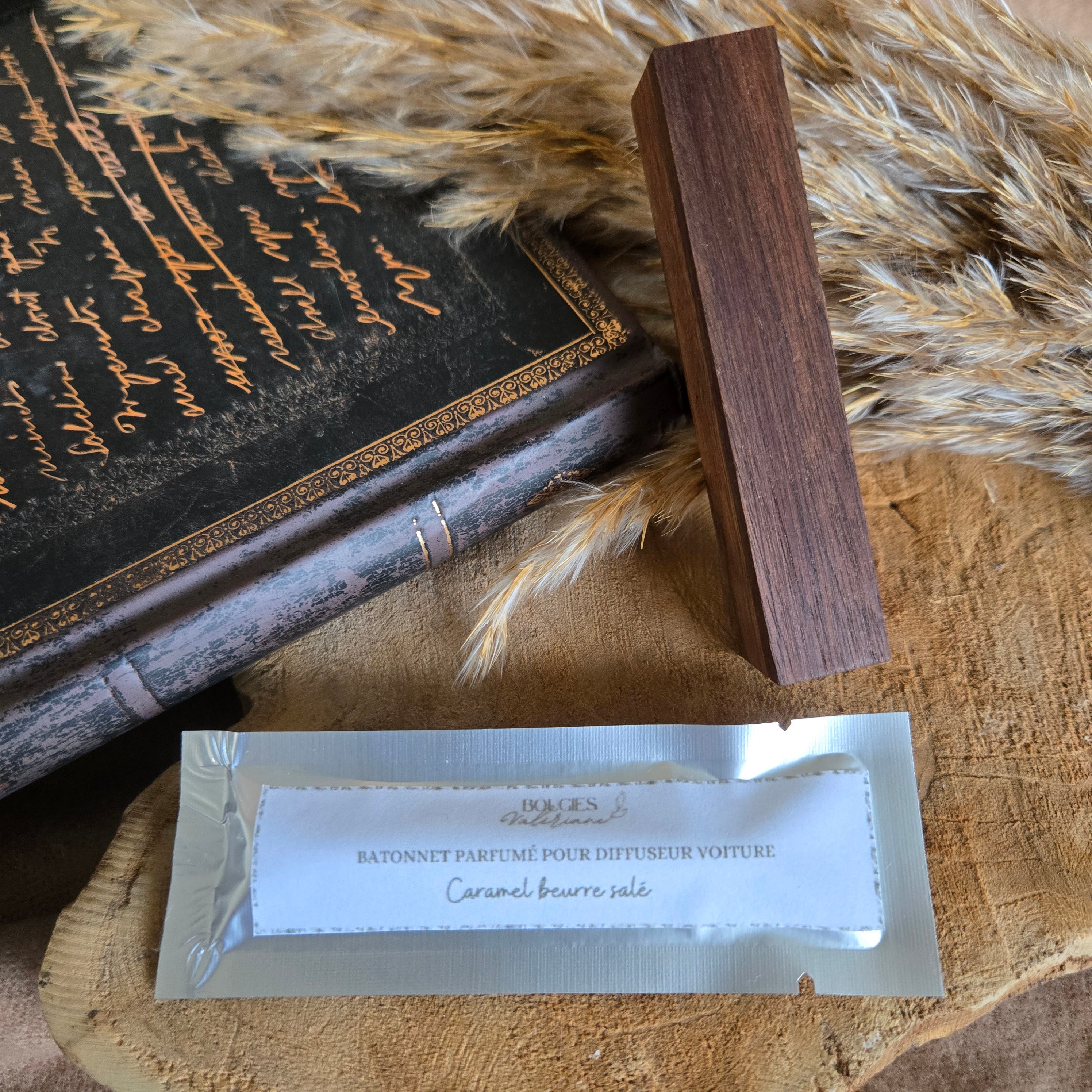 Batônnet parfumé pour diffuseur voiture - Caramel beurre salé