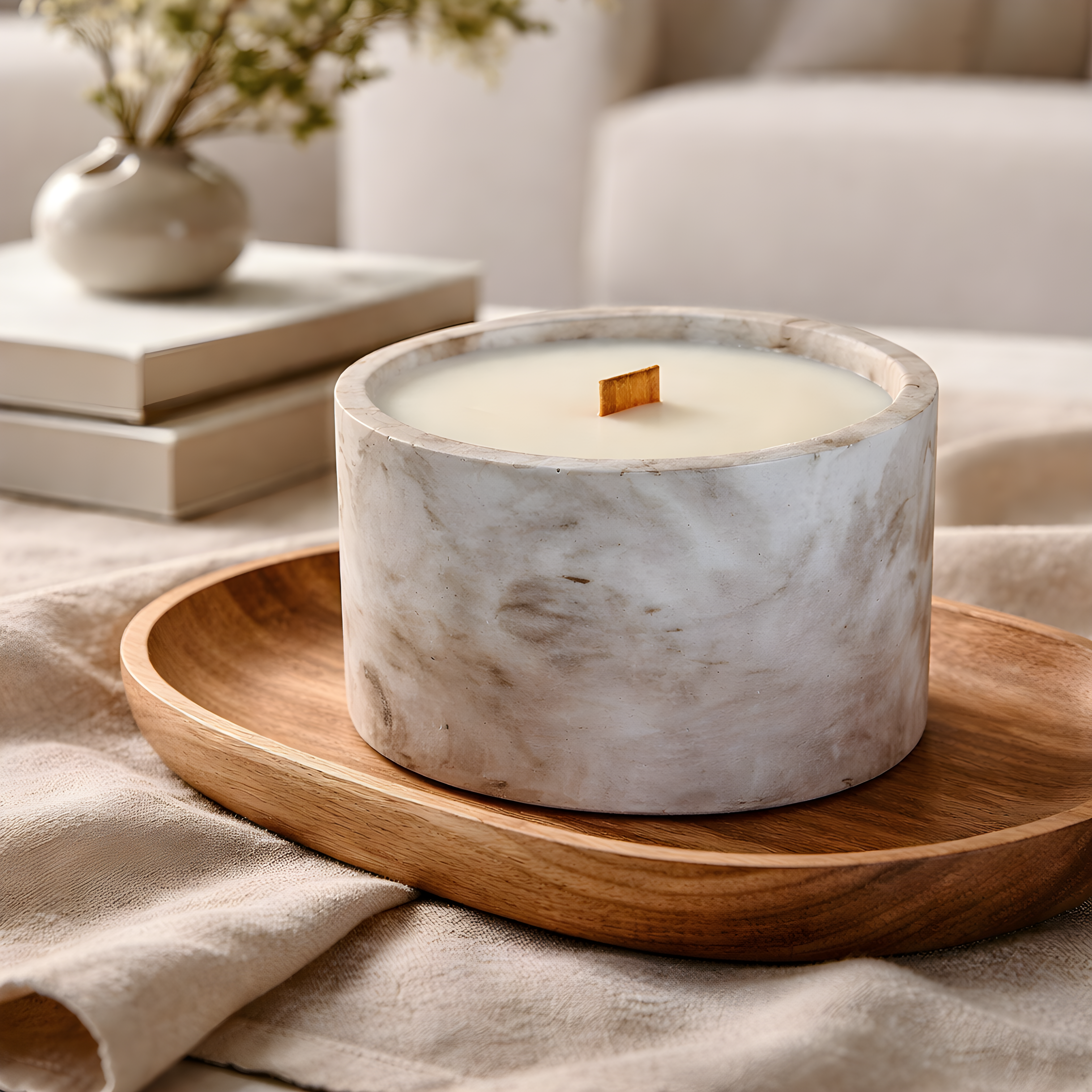 Bougie rechargeable 150gr - Douceur printanière