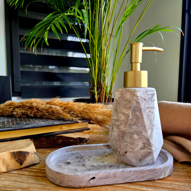 Distributeur de savon - Taupe