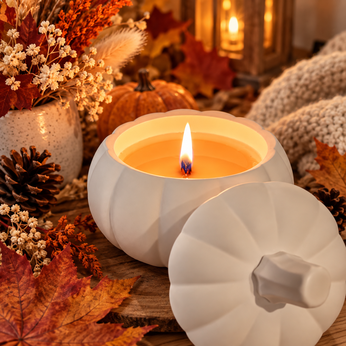 Bougie d'automne